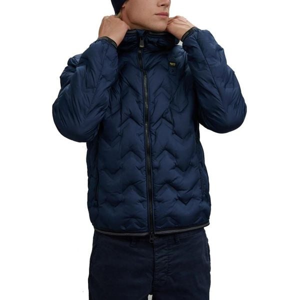 Kurtka BLAUER PIERY Niebieski. Niebieskie kurtki męskie Blauer, bez wzorów, z tkaniny, bez kaptura. Za 1,738.31 zł.