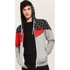 Rozpinana bluza z kapturem - Szary. Szare bluzy męskie House. Za 119.99 zł.
