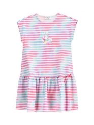 Coccodrillo Sukienka codzienna WC5129201IGK Kolorowy Regular Fit. Sukienki dla dziewczynek COCCODRILLO, bez wzorów, z bawełny, bez ramiączek. Za 49.90 zł.