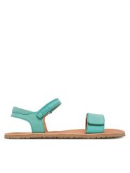 Froddo Sandały Barefoot Flexy Lia G3150264-22 D Zielony. Zielone sandały dziewczęce Froddo, z nubiku, bez zapięcia. Za 219.99 zł.