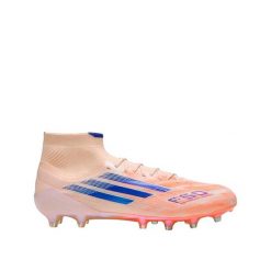 Buty piłkarskie adidas F50 Sparkfusion Elite z skarpetą. Brązowe obuwie sportowe damskie Adidas, bez wzorów, z materiału, do piłki nożnej. Za 919.10 zł.