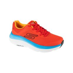 Buty do biegania męskie, Max Cushioning Endeavor. Czerwone buty sportowe męskie Skechers, bez zapięcia, do biegania, Skechers Sport. Za 359.99 zł.