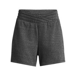 Under Armour Krótkie Spodenki Rival Terry 1382742. Szare szorty sportowe damskie Under Armour, m, bez wzorów, z bawełny, na fitness i siłownię. Za 169.95 zł.