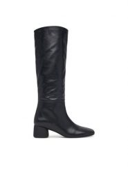 Vagabond Shoemakers Kozaki Livia 6256-001-20 Czarny. Czarne kozaki damskie Vagabond Shoemakers, ze skóry, bez obcasa, na słupku. Za 1,129.00 zł.
