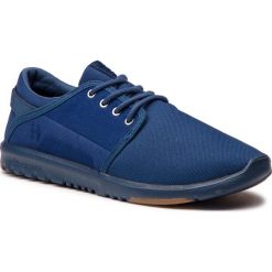 Sneakersy ETNIES - Scout 4101000419 Navy/Navy/Gum 464. Niebieskie półbuty na co dzień męskie Etnies, z materiału, bez zapięcia. W wyprzedaży za 229.00 zł.