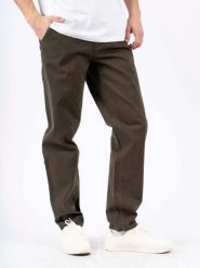 Męskie Spodnie Materiałowe Marcus Gerry Chino 5052 Olive Green 16-200126. Zielone spodnie materiałowe męskie MARCUS, l, bez wzorów, z materiału. Za 169.99 zł.