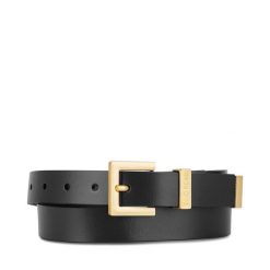 Pasek Damski GINO ROSSI. Czarne paski damskie Gino Rossi, bez wzorów. Za 129.99 zł.