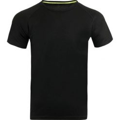 T-shirt sportowy Jumper męski czarny. Czarne buty sportowe męskie JUMPERS, m, bez wzorów, z materiału, sportowe, bez kołnierzyka. Za 40.09 zł.