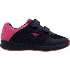 Sneakersy "K-Tune V" w kolorze granatowo-różowym. Trampki i tenisówki dziewczęce marki KangaRoos. W wyprzedaży za 62.95 zł.