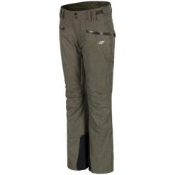 4F Damskie Spodnie Narciarskie H4Z17 spdn002 Khaki S. Spodnie snowboardowe damskie marki 4f. W wyprzedaży za 209.00 zł.