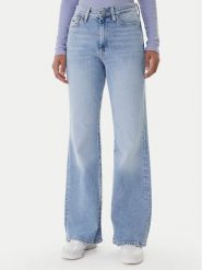 Tommy Jeans Jeansy Bella DW0DW22620 Niebieski Flare Fit. Niebieskie jeansy damskie Tommy Jeans. Za 409.99 zł.