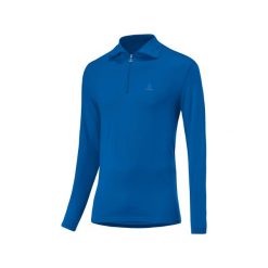 Koszulka z długimi rękawami midlayer Löffler Turtle Transtex®. Niebieskie koszulki sportowe męskie LOFFLER, l, bez wzorów, bez kołnierzyka, bez ramiączek. Za 343.50 zł.