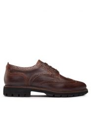 Clarks Półbuty Batcombe Far 261734397 Brązowy. Brązowe półbuty na co dzień męskie Clarks, ze skóry, wizytowe, bez zapięcia. Za 359.99 zł.
