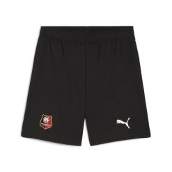 Męskie szorty Stade Rennais FC 25/26 PUMA Black. Czarne krótkie spodenki sportowe męskie Puma, m, bez wzorów, do piłki nożnej. Za 199.00 zł.