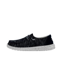 HEYDUDE Damskie Mokasyny Wendy Sox. Niebieskie mokasyny damskie Hey dude, z materiału. Za 179.00 zł.