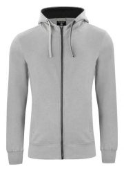 Clique Classic Hoody Full Zip – bluza z kapturem i zamkiem. Szare bluzy męskie CLIQUE, m, bez wzorów, z bawełny, z kapturem. Za 327.95 zł.