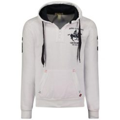 Bluza Geographical Norway FOLTON EO MEN 100 biały męska (WW4783H/GNO-White). Białe bluzy sportowe męskie Geographical Norway, m, bez wzorów, bez kaptura. Za 149.00 zł.