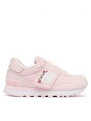 New Balance Sneakersy P5157JQ Różowy jasny. Czerwone buty sportowe dziewczęce New Balance, bez wzorów, z materiału, bez zapięcia. Za 199.99 zł.