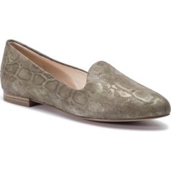Półbuty CAPRICE - 9-24203-22 Khaki Snake 714. Zielone półbuty damskie marki Caprice, bez wzorów, z materiału. Za 199.90 zł.