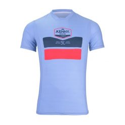 Koszulka Kenny Indy. Niebieskie buty sportowe męskie KENNY, bez zapięcia, rowerowe. Za 277.50 zł.