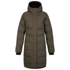 Kurtka Ocieplana Damska Wander. Czarne kurtki damskie Dare 2b, xl, bez wzorów, z puchu, bez kaptura, trekkingowe. Za 451.99 zł.