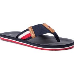 Japonki TOMMY HILFIGER - Corporate Stripe Beach Sandal FM0FM02079 Midnight 403. Klapki męskie Tommy Hilfiger. Za 179.00 zł.