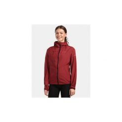 Damska lekka kurtka outdoorowa Kilpi ROSA-W. Czerwone kurtki damskie Kilpi, bez wzorów, bez kaptura. Za 499.51 zł.
