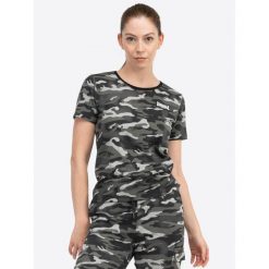 Koszulka damska Lonsdale Margill. Brązowe koszulki sportowe damskie Lonsdale, bez wzorów, bez kołnierzyka, bez ramiączek. Za 168.50 zł.