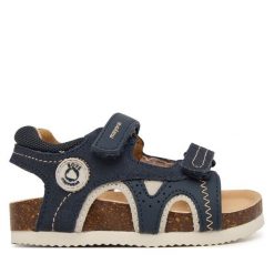 Sandały Mayoral. Niebieskie sandały chłopięce Mayoral, bez zapięcia. Za 179.99 zł.