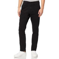 Spodnie męskie Superdry Officers Slim Chino chinosy slim czarne. Czarne eleganckie spodnie męskie Superdry., m, bez wzorów, z bawełny. Za 203.55 zł.
