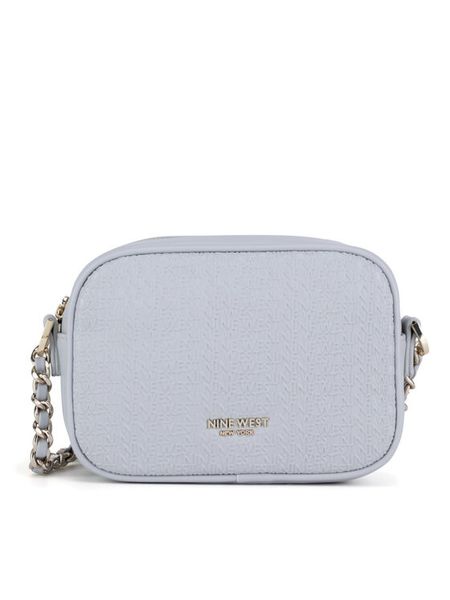 Nine West Torebka LDA6766A Niebieski. Niebieskie listonoszki damskie Nine West, bez wzorów, z tworzywa sztucznego, bez dodatków. Za 159.99 zł.