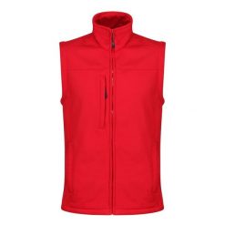 Ocieplana Męska Softshell Flux. Czerwone kurtki sportowe męskie Regatta, m, bez wzorów, z softshellu, trekkingowe. Za 135.99 zł.