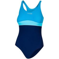 Strój jednoczęściowy pływacki dla dzieci Aqua Speed Emily. Niebieskie stroje kąpielowe dla dziewczynek Aqua-Speed, bez wzorów. Za 69.99 zł.