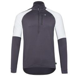 Bluza do narciarstwa biegowego z półgolfem męska Silvini Marone MJ1900. Szare bluzy męskie Silvini, m, bez wzorów, bez kaptura. Za 325.00 zł.