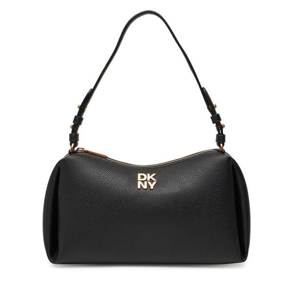 Torebka DKNY. Czarne torebki do ręki damskie DKNY, bez wzorów, klasyczne, bez dodatków. Za 419.99 zł.