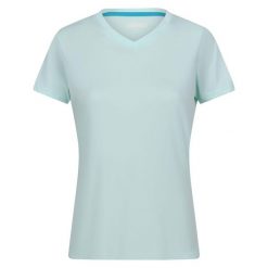T-shirt Damski W Serek Fingal. Niebieskie t-shirty damskie Regatta, xl, bez wzorów, bez kołnierzyka. Za 49.99 zł.