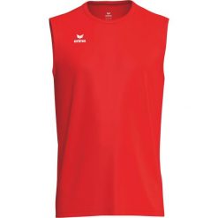 Koszulka bez rękawów Erima Intro Function czerwona. Czerwone koszulki sportowe damskie 55PROTEC, m, bez wzorów, z materiału, bez kołnierzyka, bez ramiączek, na fitness i siłownię. Za 209.99 zł.