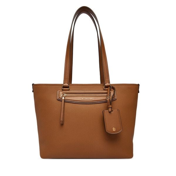 Torebka MICHAEL Michael Kors. Brązowe torebki do ręki damskie MICHAEL Michael Kors, bez wzorów, bez dodatków. Za 1,091.99 zł.