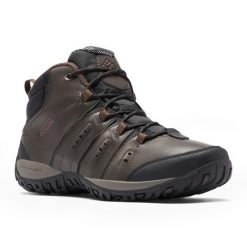 Wodoodporne buty turystyczne męskie Columbia Woodburn II Chukka Wp Omni-Heat. Brązowe trekkingi męskie Columbia, trekkingowe, omni-heat (columbia). Za 409.99 zł.