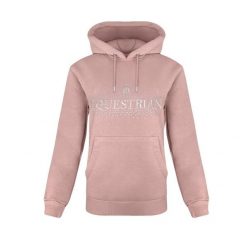 Bluza z motywem jeździeckim JD ATTACK Cindy. Brązowe bluzy damskie JD ATTACK, l, z aplikacjami, z bawełny, bez kaptura. Za 229.00 zł.