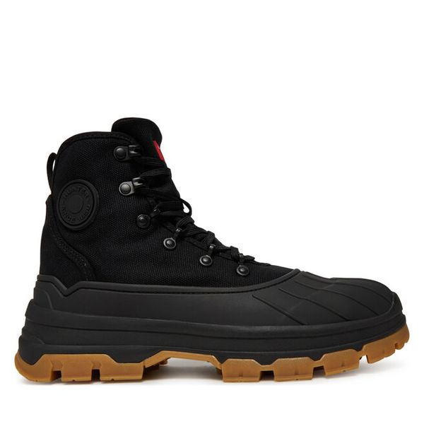 Trapery Hunter. Czarne kozaki męskie Hunter, bez zapięcia. Za 359.99 zł.