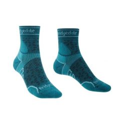 BRIDGEDALE Skarpety damskie LIGHTWEIGHT T2 MERINO SPORT 3/4 teal-S. Niebieskie skarpety damskie Bridgedale, bez wzorów, z elastanu. Za 61.84 zł.