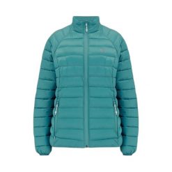 Damska kurtka puchowa Mac In A Sac Synergy. Niebieskie kurtki damskie Mac In A Sac, bez wzorów, z puchu, bez kaptura. Za 414.50 zł.