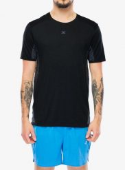 Koszulka do biegania męska X-Bionic Xceed Run Discover Shirt. Czarne koszulki sportowe męskie X Bionic, m, bez wzorów, z materiału, bez kołnierzyka, bez ramiączek, do biegania. Za 285.99 zł.