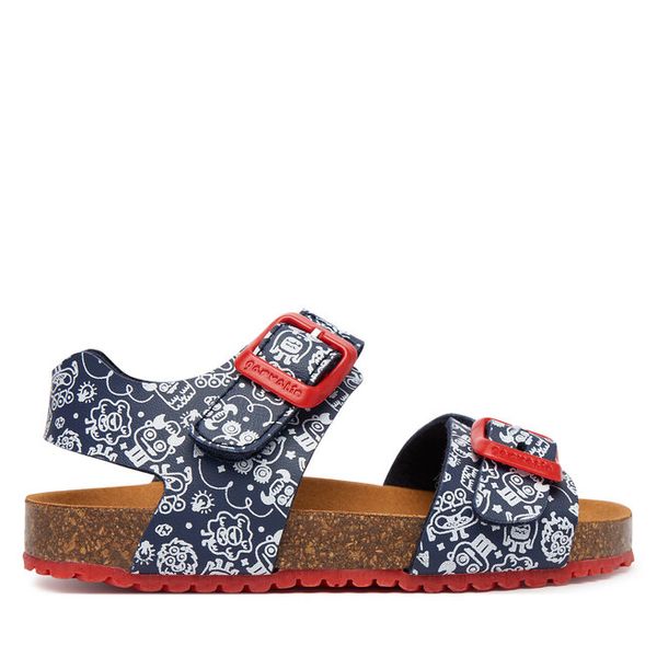 Sandały Garvalin. Niebieskie sandały chłopięce Garvalin, bez zapięcia. Za 143.99 zł.