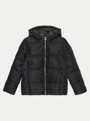 Guess Kurtka puchowa J4BL24 WGLW2 Czarny Regular Fit. Czarne kurtki i płaszcze dla dziewczynek Guess, z aplikacjami, z puchu, bez kaptura. Za 309.99 zł.