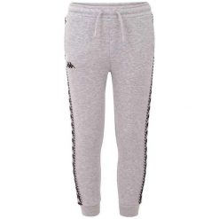 Spodnie treningowe dla dzieci Kappa INAMA. Czarne spodnie sportowe dla dziewczynek Kappa, bez wzorów, z bawełny. Za 59.90 zł.