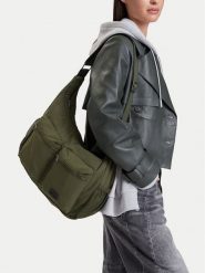 G-STAR Torebka C-HT8441 Khaki. Brązowe listonoszki damskie G-Star, bez wzorów, z materiału, retro, bez dodatków. Za 199.99 zł.
