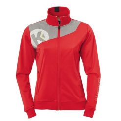Kurtka damska Kempa Core 2.0. Czerwone bluzy sportowe damskie Kempa, xs, bez wzorów, bez kaptura, na fitness i siłownię. Za 212.75 zł.