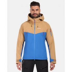 Męska kurtka typu hardshell Kilpi TRINITY-M. Niebieskie kurtki sportowe męskie Kilpi, na zimę, m, bez wzorów, z hardshellu, trekkingowe. Za 1,248.29 zł.